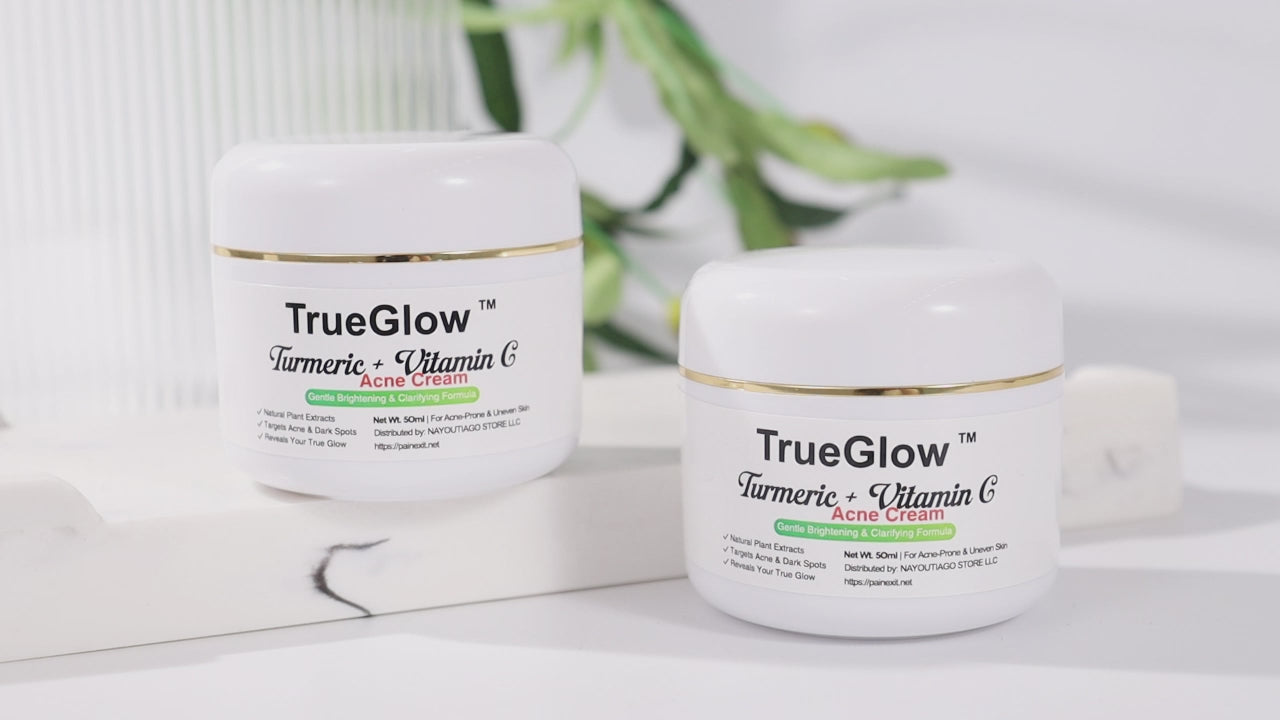 Trueglow  acne cream-Tumeri +vitamine c